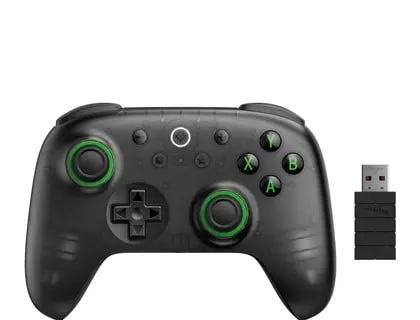Controle 8BitDo Ultimate 2C, Analógicos Hall Effect, Sem Fio, PC, Windows 10, 11, Steam Deck, Raspberry Pi, Android