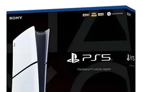 Console Playstation 5 Slim Digital 825Gb Branco