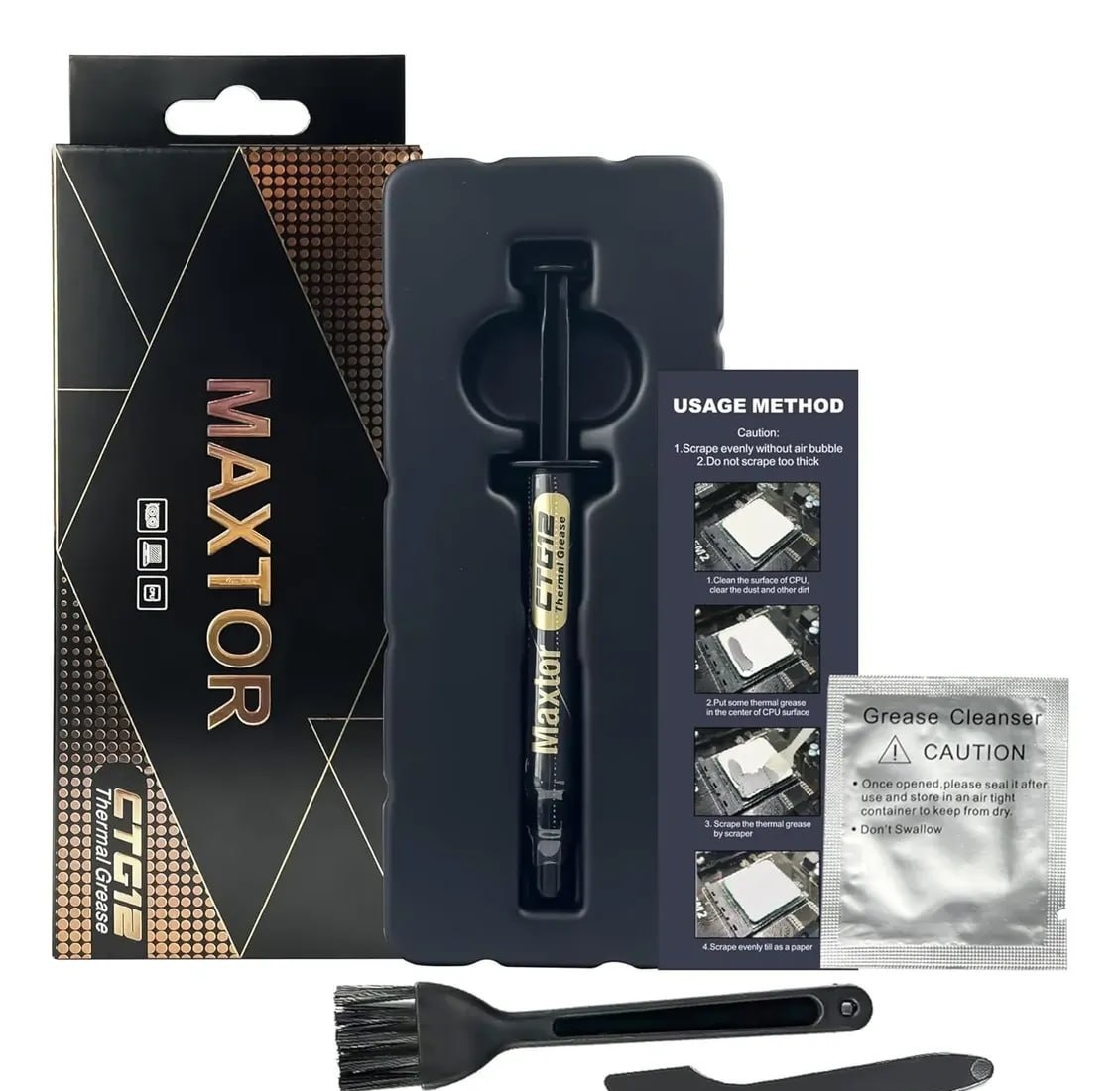 Pasta Térmica Maxtor Ctg12 - 18 Wmk Cpu Gpu Ps4 Xbox Laptop