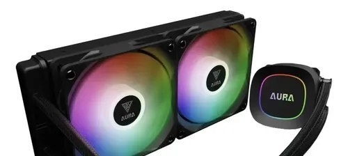 Water Cooler Gl240 Lite Aura Argb Preto Gamdias