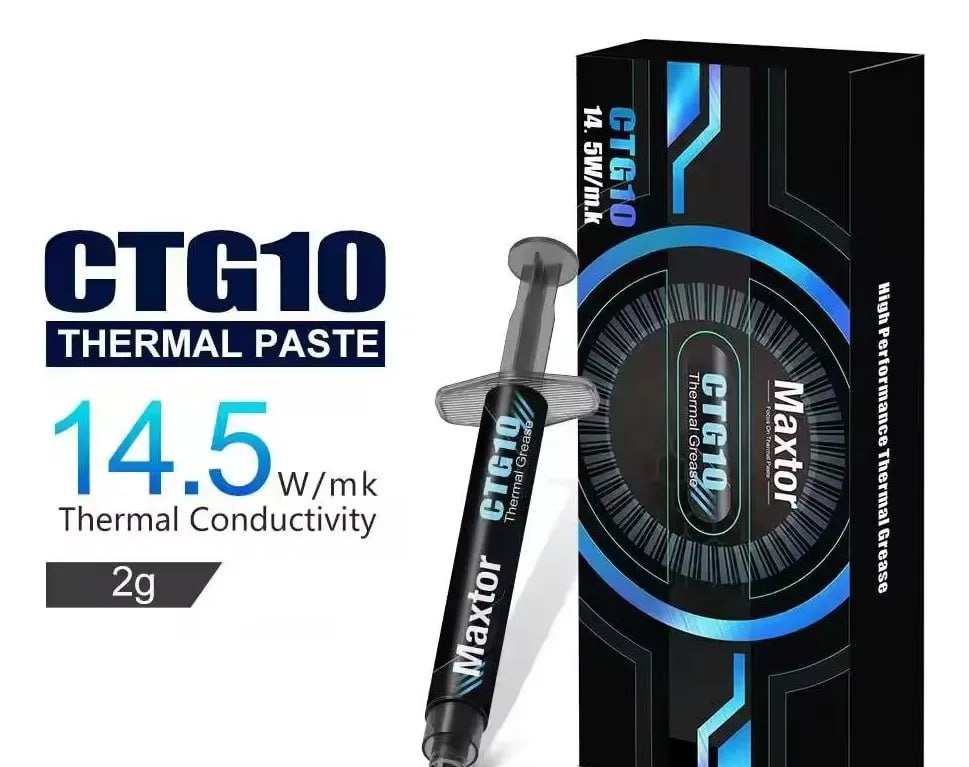 Pasta Térmica Ctg10 14.5wm.k 2gr Maxtor Alta Performance