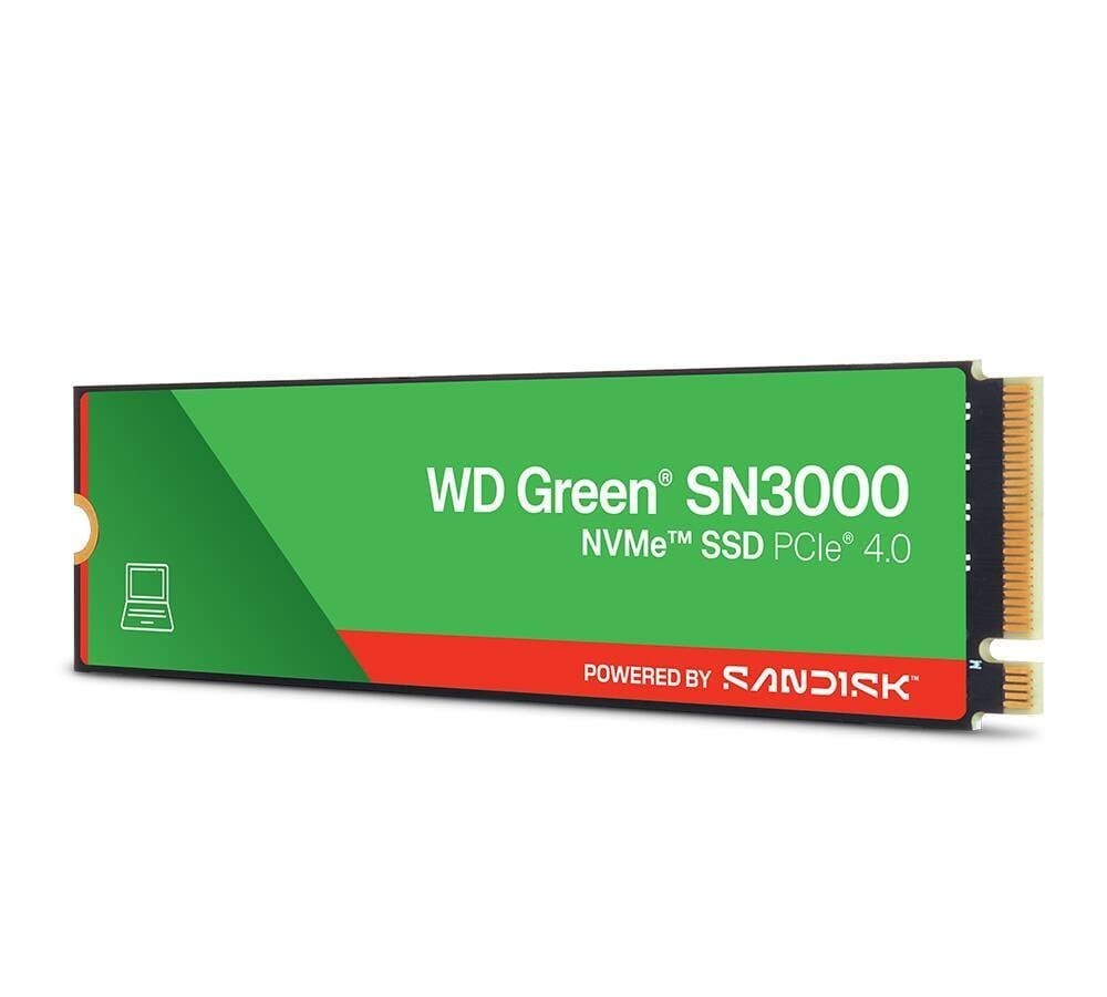 Ssd 1Tb M.2 NVMe PCIe 4.0 Western Digital Sn3000 Velocidade de Leitura e Gravação 50004200 Mbs Wds100t4g0e-00Cps0