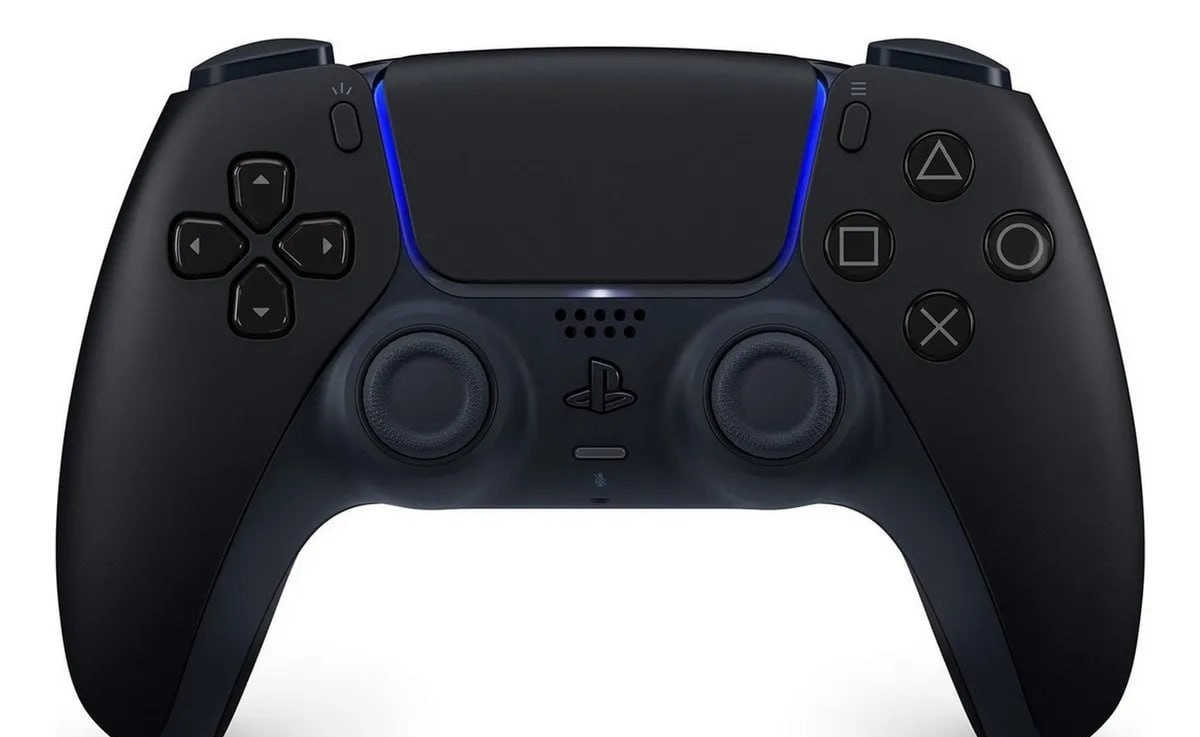 Controle Joystick Sem Fio Sony PlayStation 5 DualSense Midnight Black