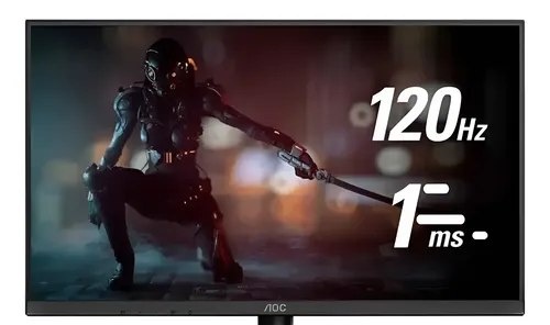 Monitor Gamer AOC 21.5 120Hz 22B30HM23 FHD, 1MS, Preto