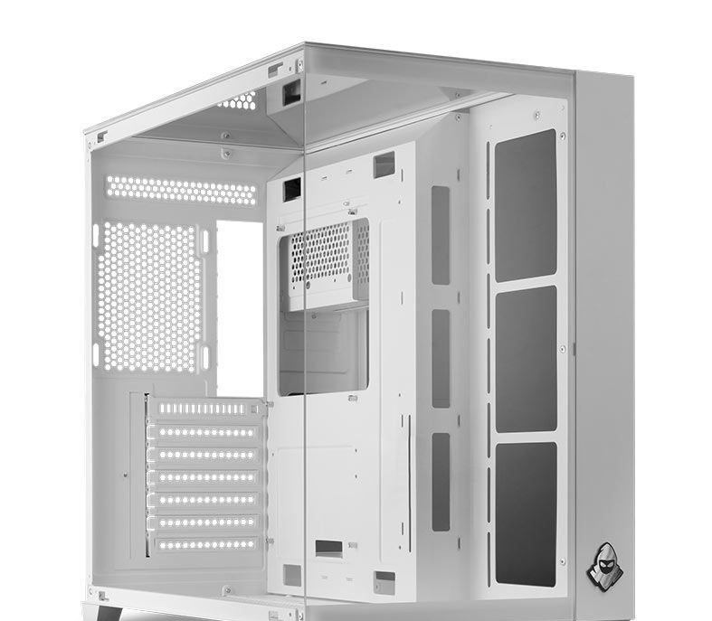 Gabinete Gamer Mancer CV550, Mid-Tower, Lateral de Vidro, Preto, MCR-CV550-BK