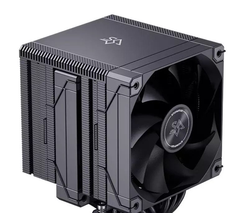 Cooler Para Processador Snowman MT660 V4, 2x120mm, Preto, MT660-V4-BK