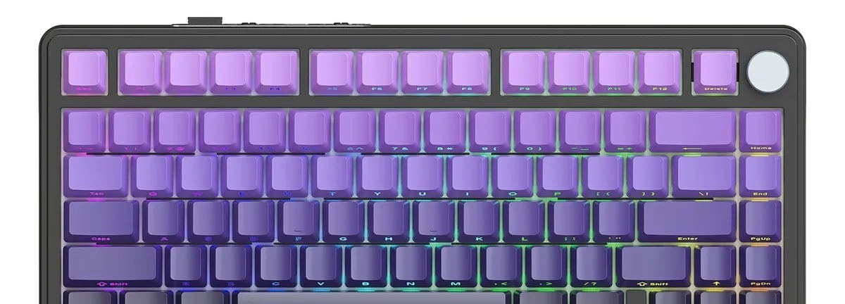 Teclado Mecânico Gamer Sem Fio Attack Shark X85 75