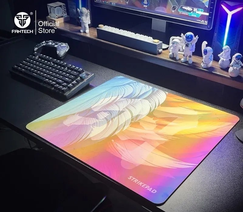 Mousepad FANTECH-Strikepad MST901, Impermeável, sem costura, speed mouse pad