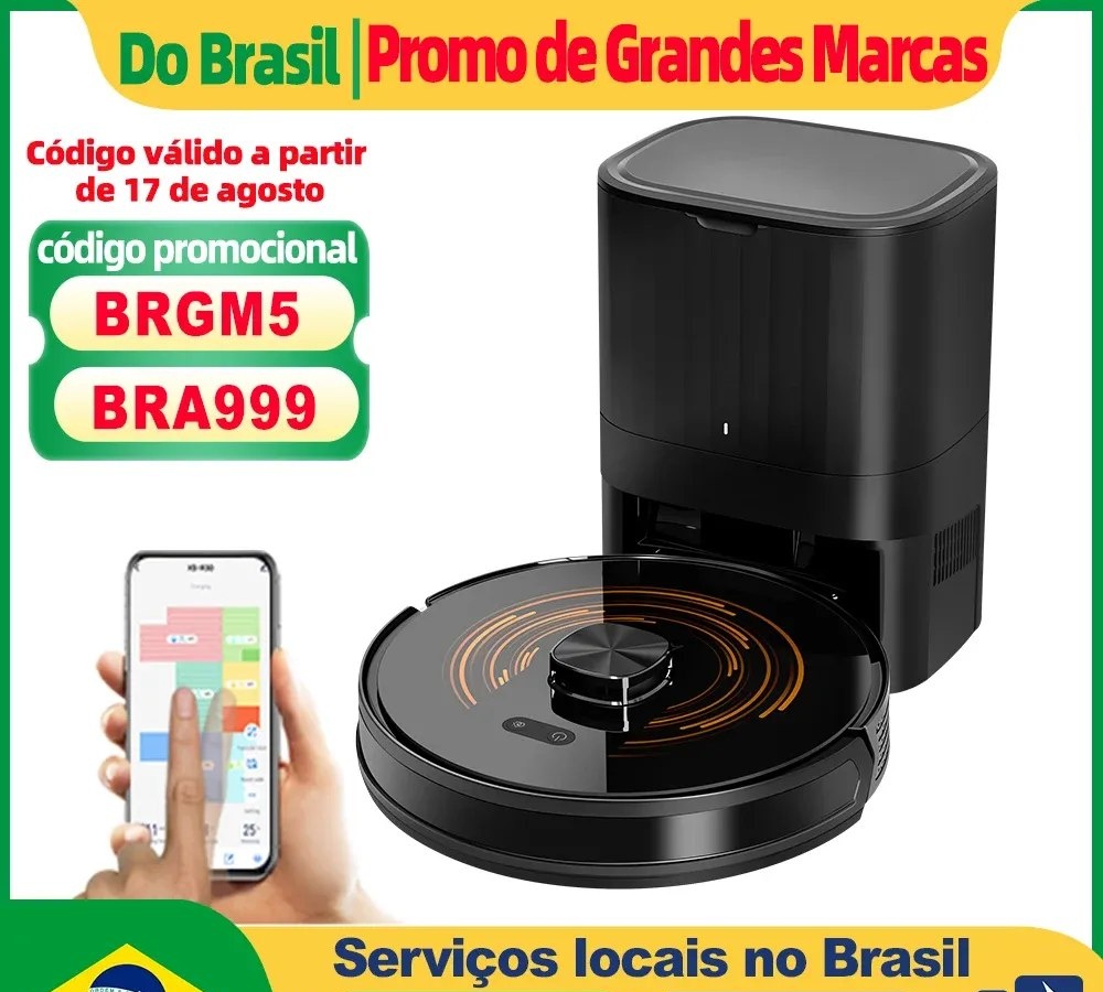 Aliexpress - Aspirador de pó robô ABIR K30