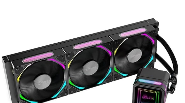 Water Cooler Gamer Kalkan Delta 360 Wireless ARGB Preto KLK00051