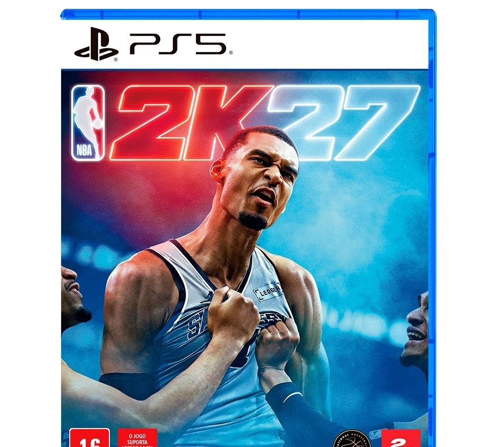 Jogo NBA 2K27 - PlayStation 5 PS5 Pré-Venda - P5DA10000044FGM Kabum