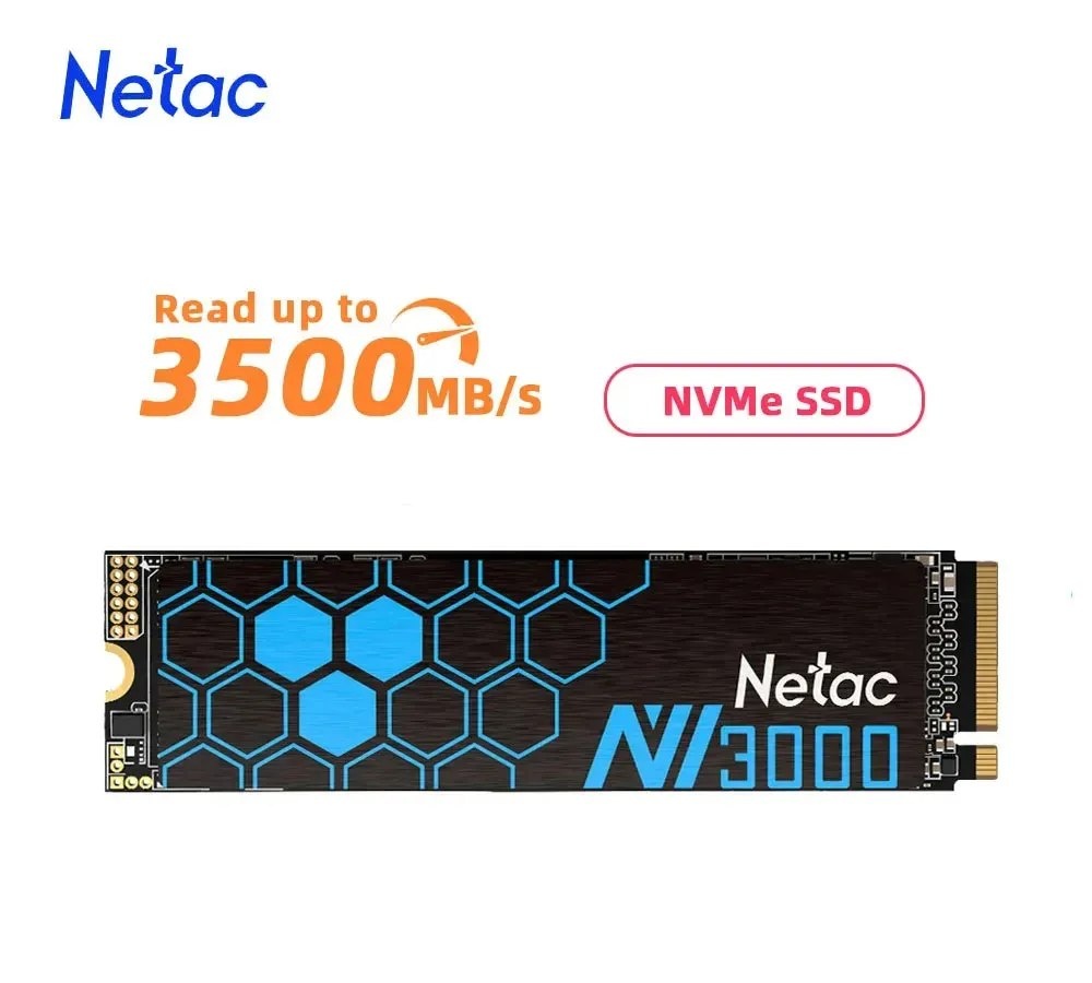Aliexpress - SSD NVME 256GB  500GB GEN3  NETAC