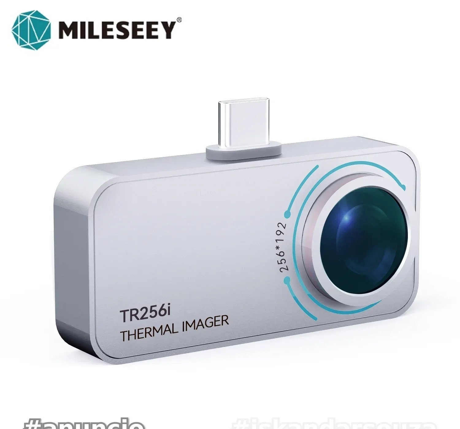 Câmera Térmica Mileseey tr256i 192256 câmera térmica androidiphone, câmera térmica infravermelha para reparo pcb, hvac tr256 i