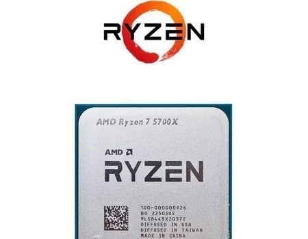 5700x Processador Ryzen 7 5700x 3.4ghz 4.6ghz Max - Novo SBox