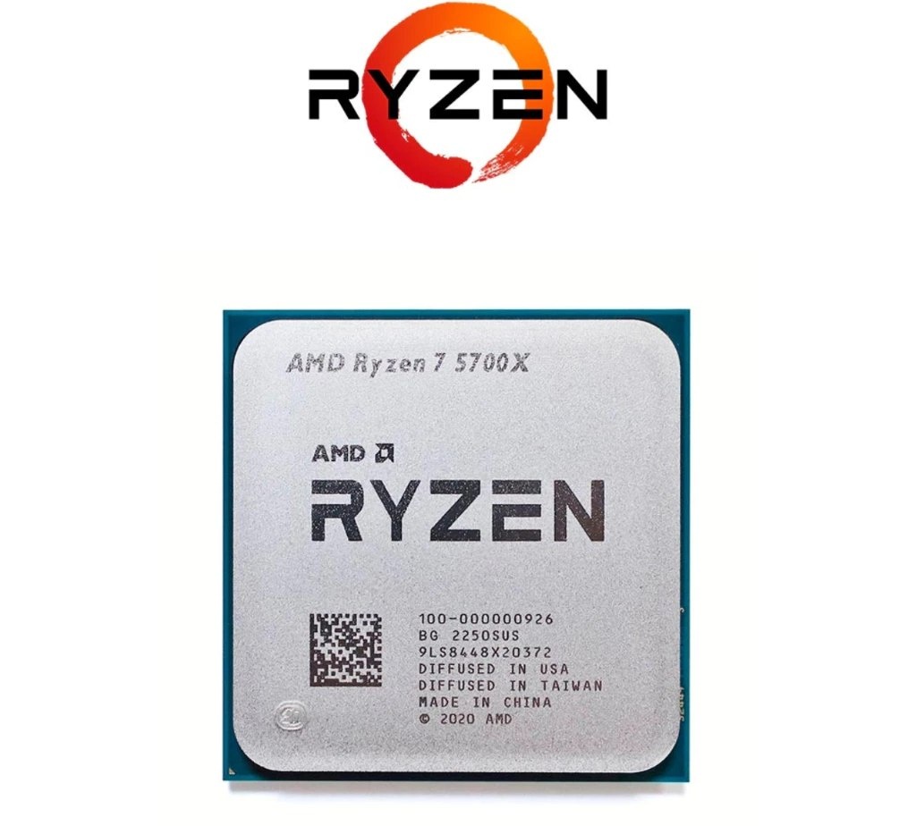 5700x Processador Ryzen 7 5700x 3.4ghz 4.6ghz Max - Novo SBox