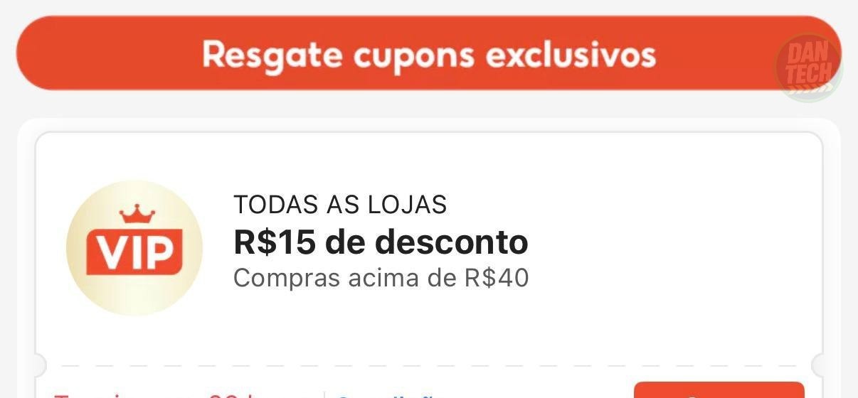 Novo Cupom Shopee VIP