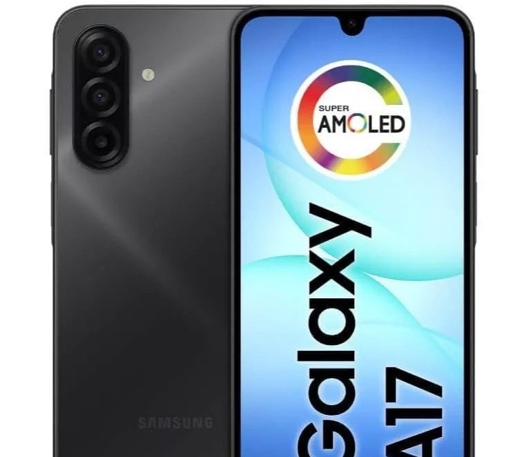 Smartphone Samsung Galaxy A17 4G 8256Gb Super Amoled Câmera Tripla 50Mp