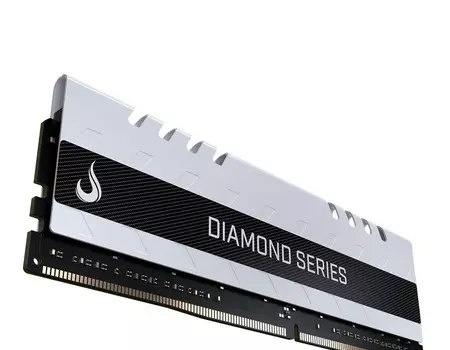 Memória DDR4 Rise Mode Diamond Series, 16GB, 3200MHz, Branca, RM-D4-16G-3200DW
