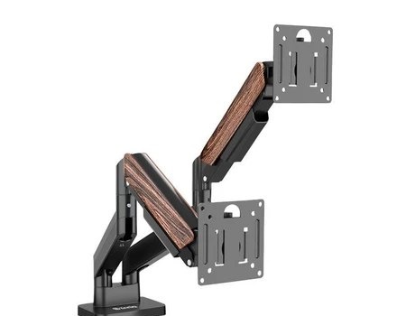 Suporte Articulado Para Monitor Zinnia Rust 200, 17 Pol a 32 Pol, Preto, ZNO-RUST200-BL01