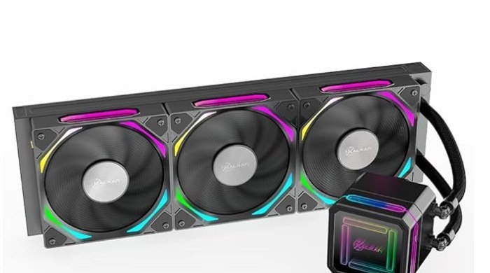 Water Cooler Gamer Kalkan Delta 360 Wireless ARGB Preto KLK00051