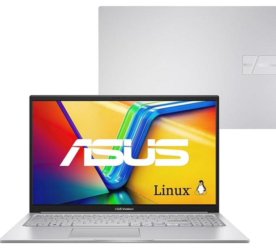 Amazon - Notebook ASUS Vivobook 15, Intel Core i5, 8 GB, 512 GB SSD, KeepOS, 15.6 FHD, Cool Silver - X1504VA-NJ1741
