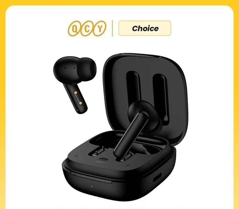 QCY-T13 ANC Fones De Ouvido Sem Fio, Bluetooth 5.3 TWS, ANC, Auscultadores De Cancelamento De Ruído, 4 Microfones ENC Headset, In-Ear, Handfree Earbuds T 13 QCYT13