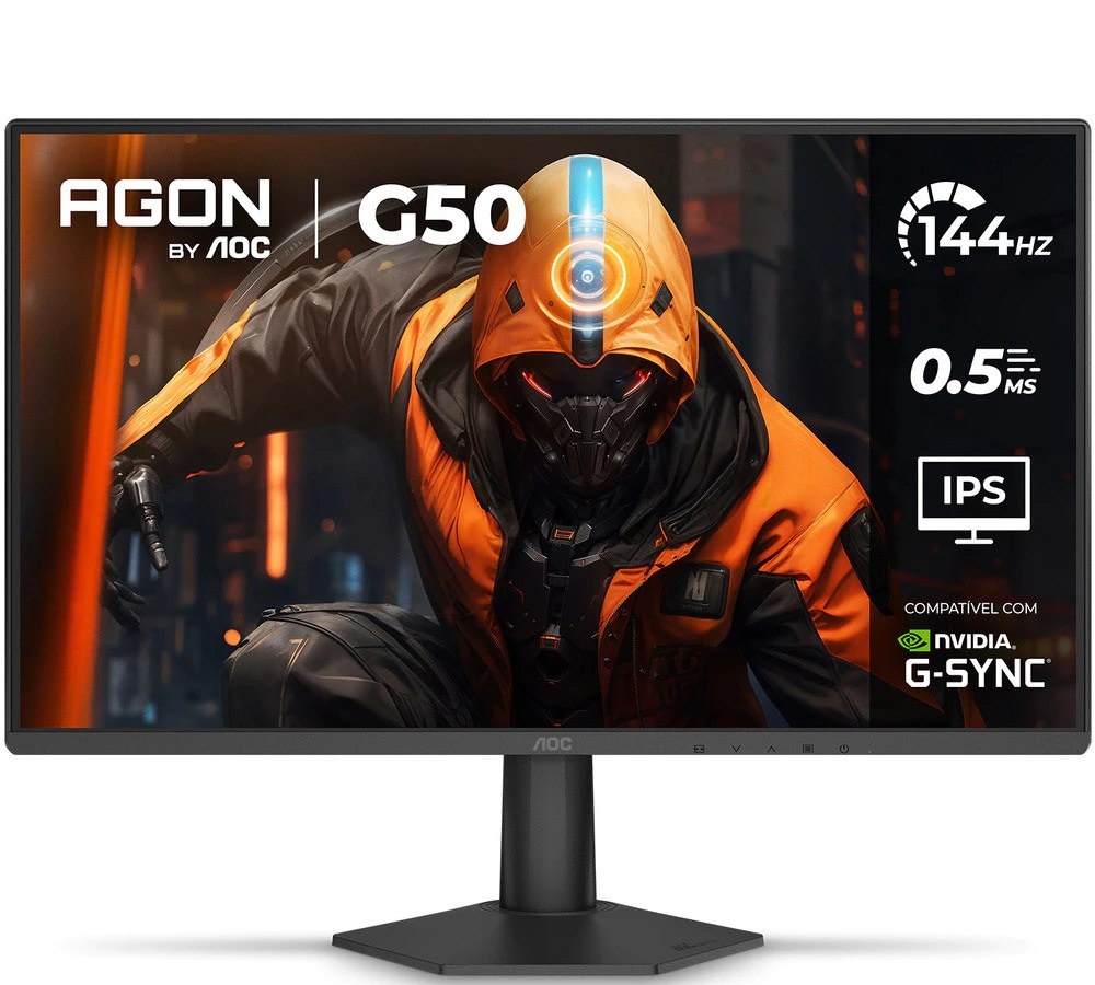Monitor Gamer AOC 24 AGON G50 24G50F 144Hz G-Sync 0,5ms HDR10