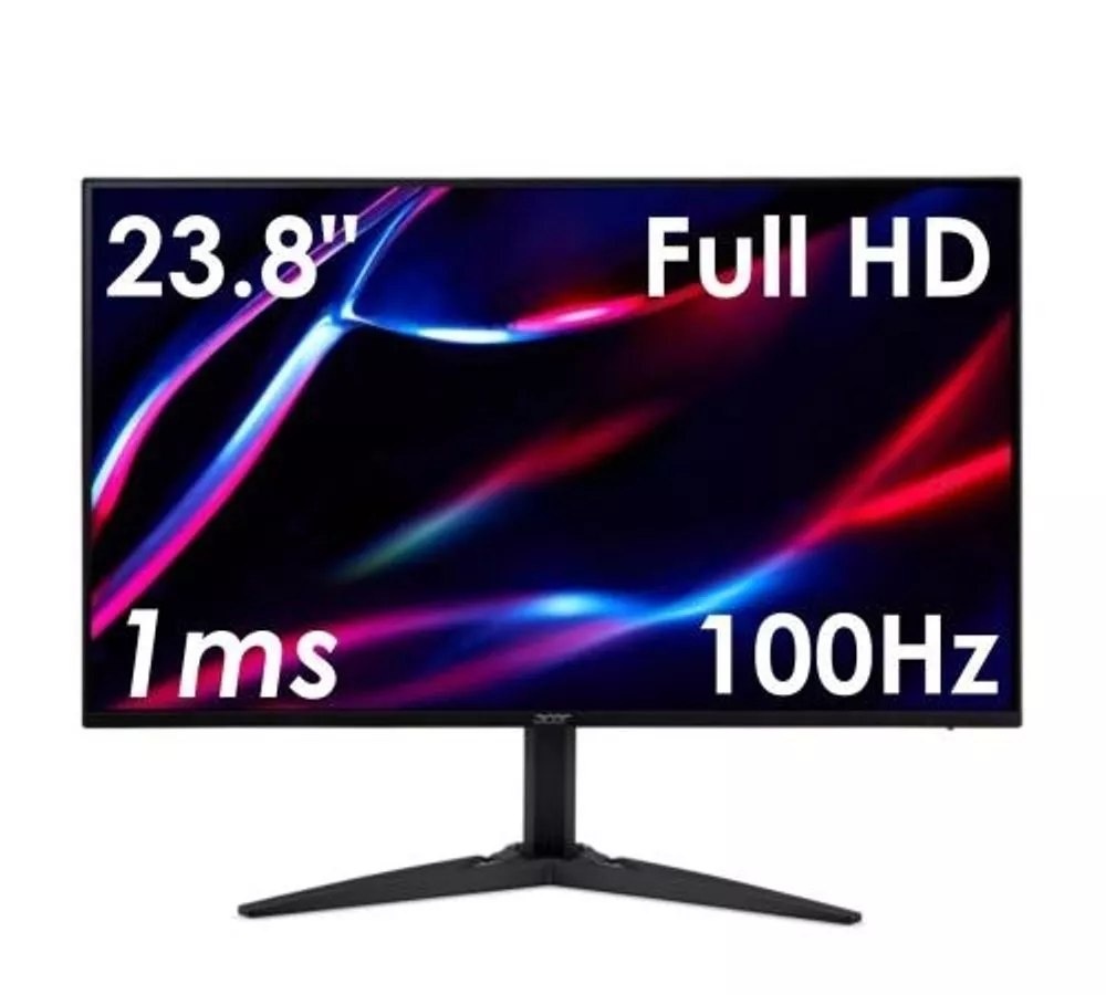 Monitor Gamer Acer KG243Y 23.8 Full HD 144Hz IPS HDMI P1bip - Preto - Bivolt