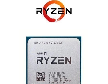 5700x Processador Ryzen 7 5700x 3.4ghz 4.6ghz Max - Novo SBox