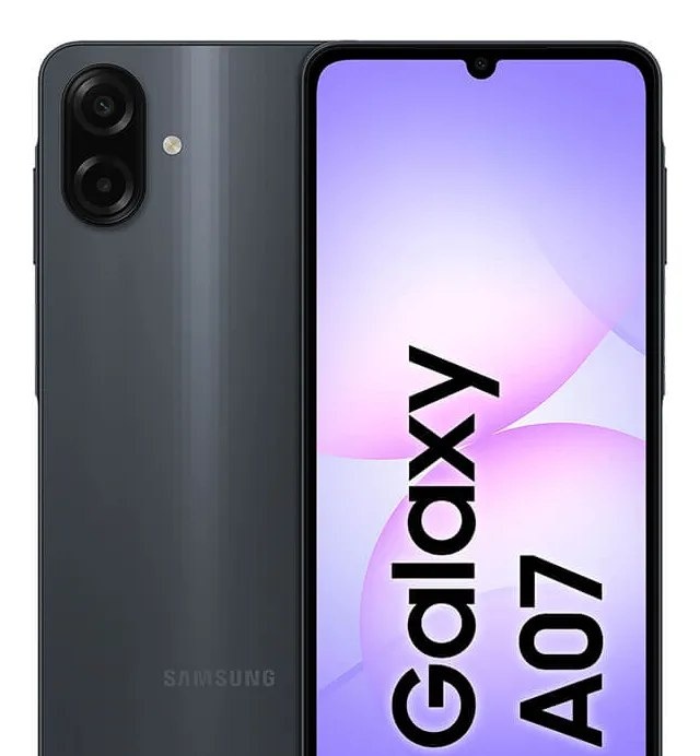 Smartphone Samsung Galaxy A07 4G 256GB 8GB Preto 6,7
