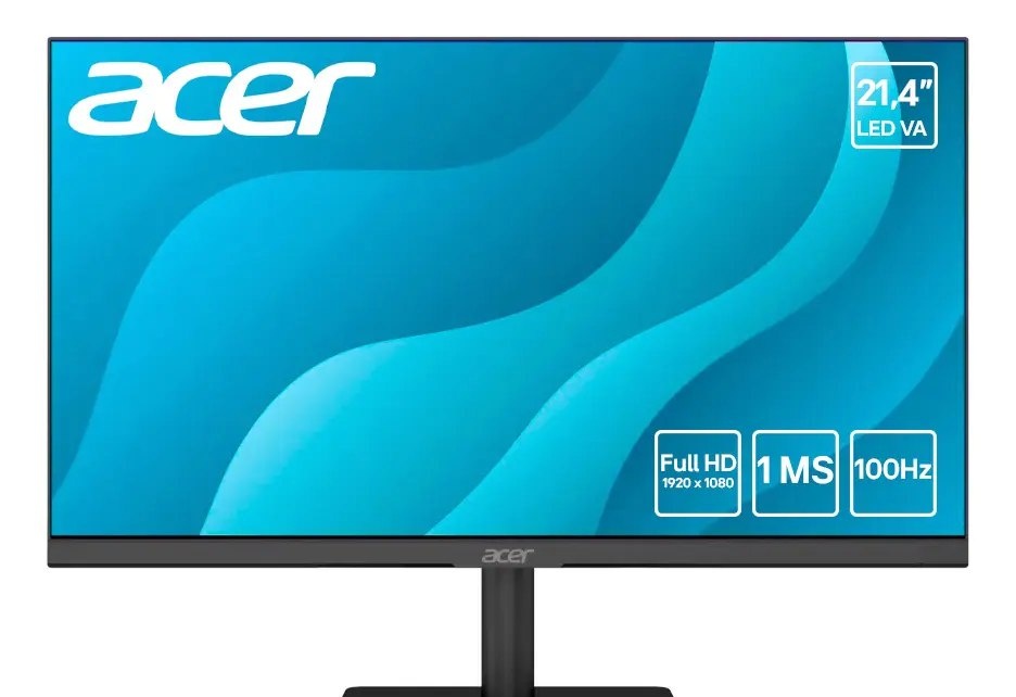 Monitor Acer 21,4 100Hz Mk221q Bi LedVa Full Hd 1ms Hdmi Vga Vesa