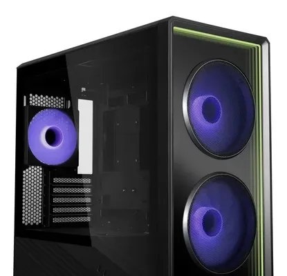 MercadoLivre - Gabinete Lian Li Vector V150 Infinity Argb Micro-atx 3 Fans