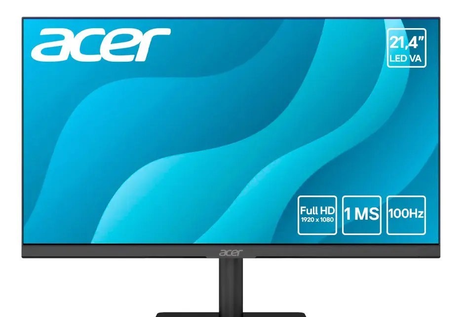Monitor Acer 21,4 100Hz Mk221q Bi LedVa Full Hd 1ms Hdmi Vga Vesa