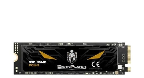 SSD 500GB Nvme Gen 3 Darkplayer Pro Gamer Alta Performance Preto