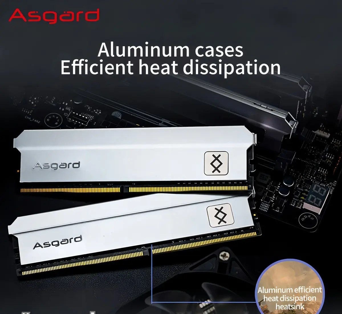 Asgard Freyr T3 Memória Ram 16GB 2x8  3600mhz Ddr4 CL18 2x 8gb