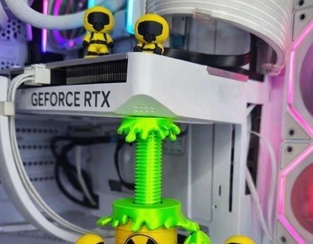 Suporte para placa de video GPU RADIATIVO vídeo