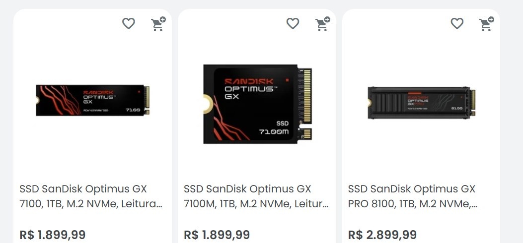 Novo Cupom Kabum em SSD Sandisk Optimus