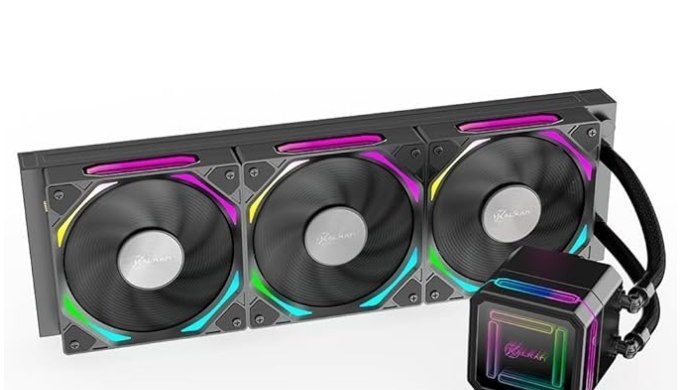 Water Cooler Gamer Kalkan Delta 360 Wireless ARGB Preto KLK00051