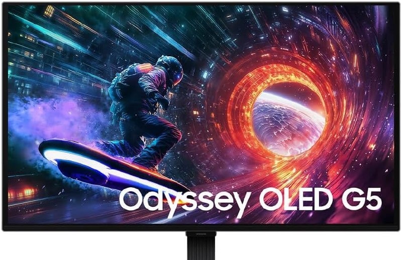 Samsung Monitor Odyssey OLED G5 27, QHD, 180Hz, 0.03ms, G-sync, FreeSync, DP, HDMI