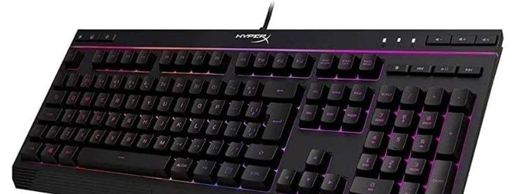 Amazon  Amazon - HyperX Teclado Gamer HyperX Alloy Core RGB, ABNT2, PRETO
