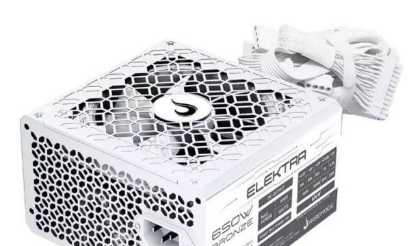 Shopee  lojagigantec - Fonte de Alimentação MSI MAG A650BNL White 650W 80 Plus Bronze PFC Ativo Branco