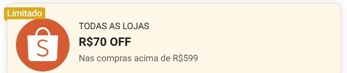 CUPOM SHOPEE VOLTANDO PARA QUEM RESGATOU NO DIA