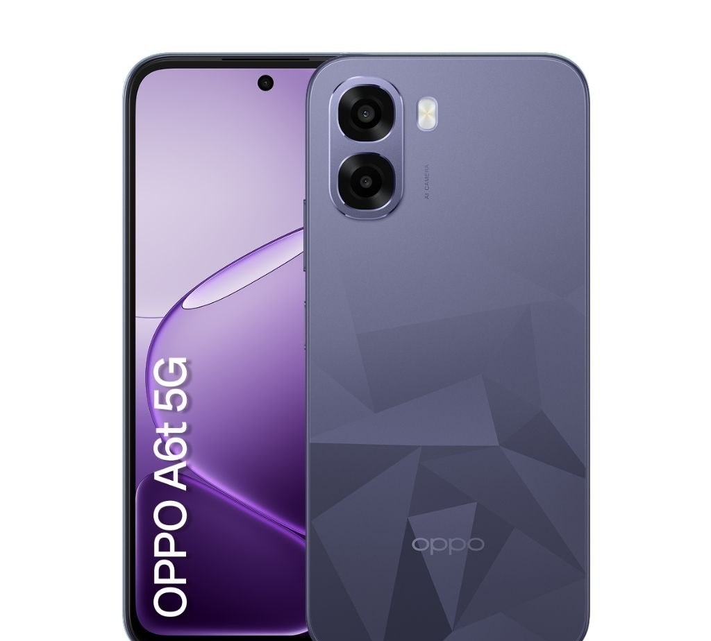 Smartphone OPPO A6T 5G 256GB 24GB 816GB 6500mAh 50MP AI 120Hz NFC IP64