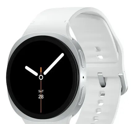 Smartwatch Samsung Galaxy Watch 8 40mm Prateado com Bluetooth e Wi-Fi