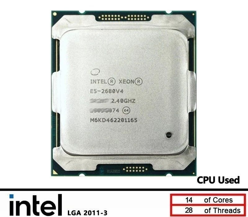 2x Xeon E5 2680v4