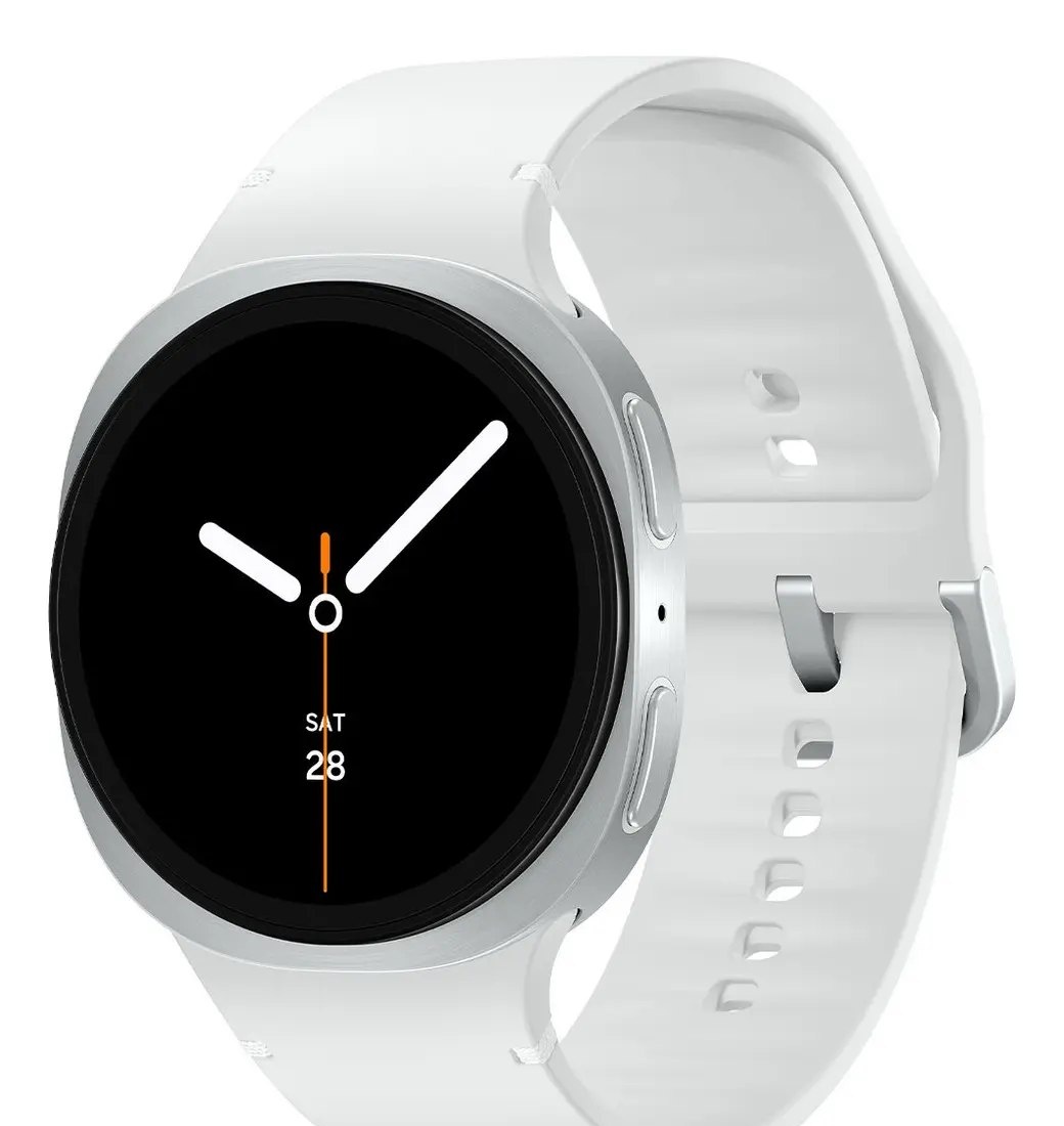 Smartwatch Samsung Galaxy Watch 8 40mm Prateado com Bluetooth e Wi-Fi