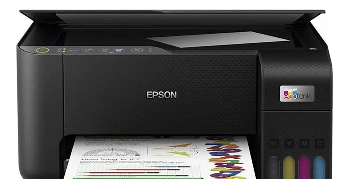 Impressora Multifuncional Tanque De Tinta Color Epson L3250 Preto