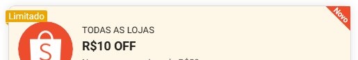 Novo Cupom Shopee