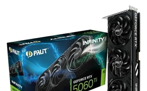 RTX 5060 TI 16GB Palit caiu pra R 3.799 no PIX