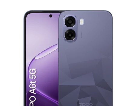 Smartphone OPPO A6T 5G 256GB 24GB 816GB 6500mAh 50MP AI 120Hz NFC IP64